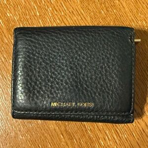 Michael Kors Black Leather Wallet